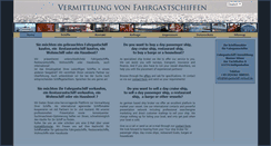 Desktop Screenshot of fahrgastschiff-verkauf.de
